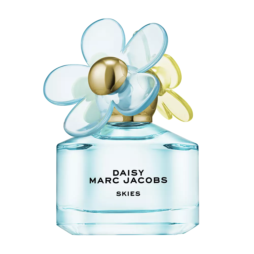 【Marc Jacobs】 デイジートップス - sky blue Marc Jacobs: Blue Sequin Daisy Tank Top | SSENSE