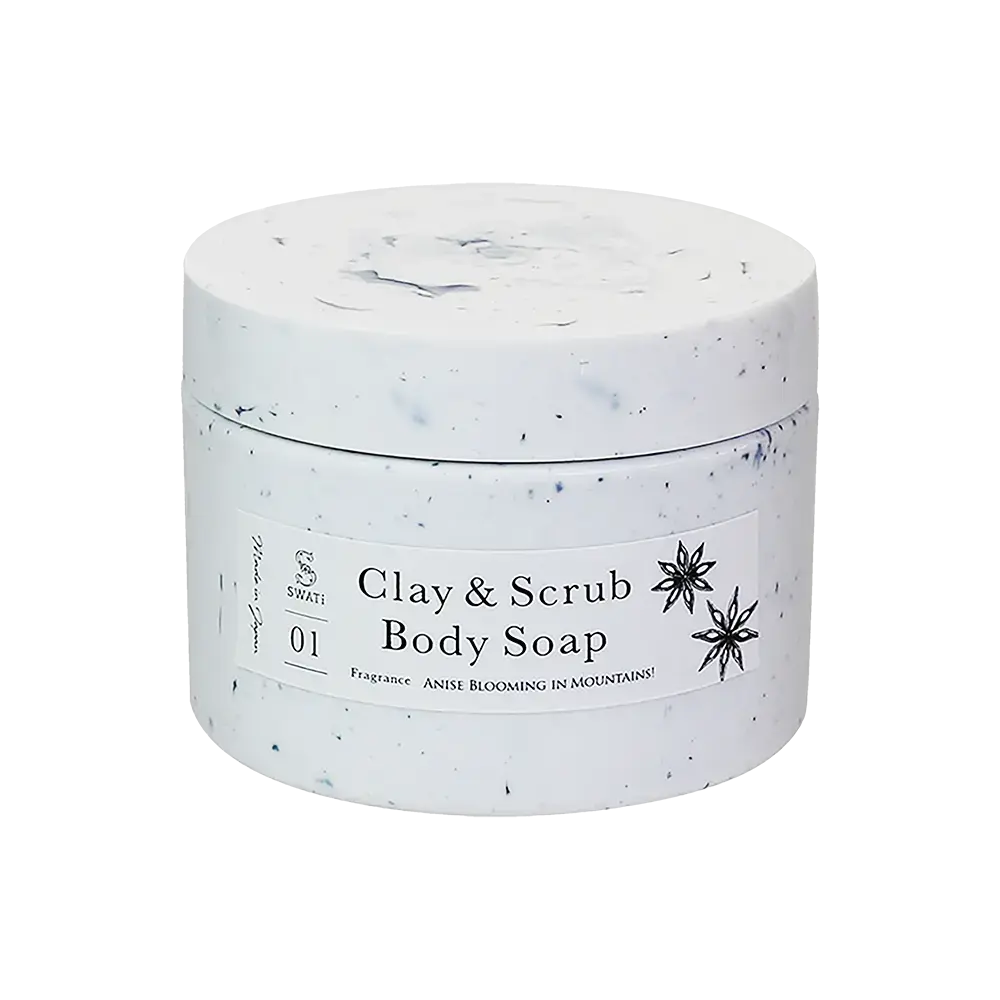 Clay & Scrub Body Soap (Anise blooming in Mountains!)